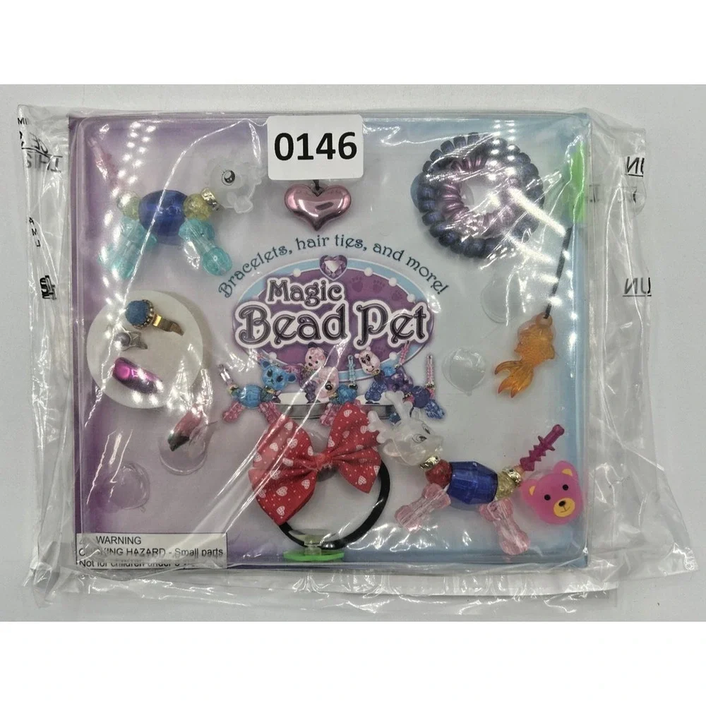 Vintage Vending Display‎ Board Magic Bead Pet 0146